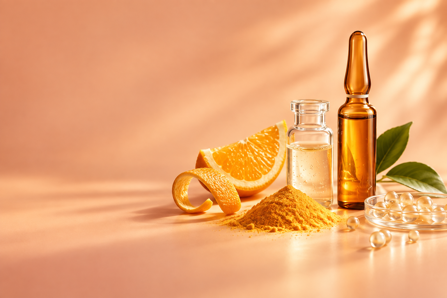 Vitamin C and citrus ingredient arrangement